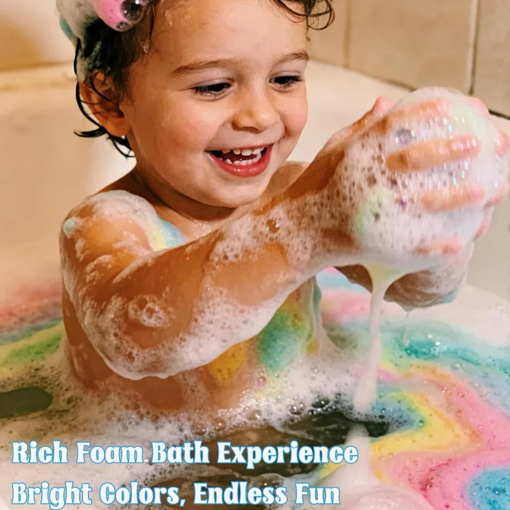Set de regalo de bombas de baño para niños con juguetes del océano
