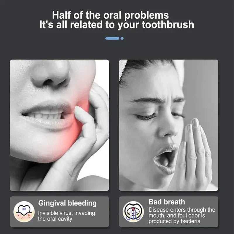 Soporte de cepillo de dientes montado en la pared